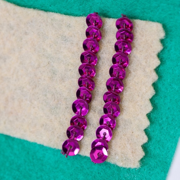 Vintage tole painted box bag, spring green and garden roses - Picture 15 of 15